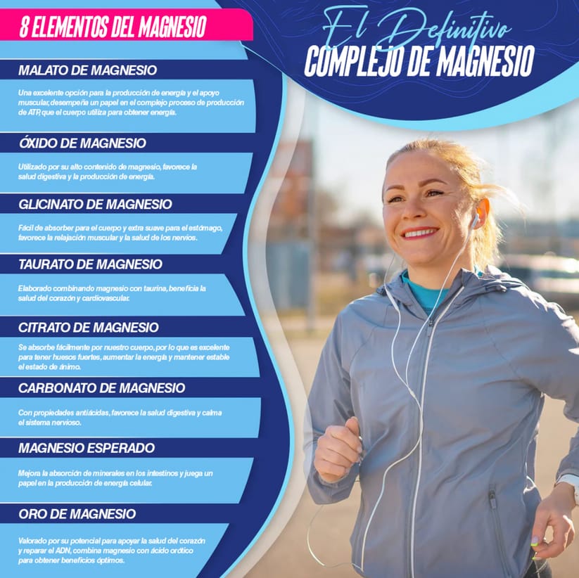 Pack 3 Magenesio Complex-90 Cápsulas