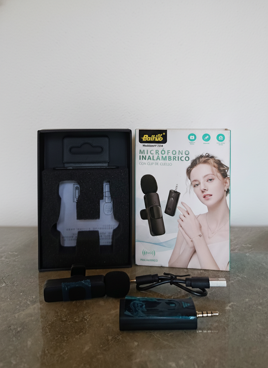 Micrófono K35 con entrada audio jack 3.5