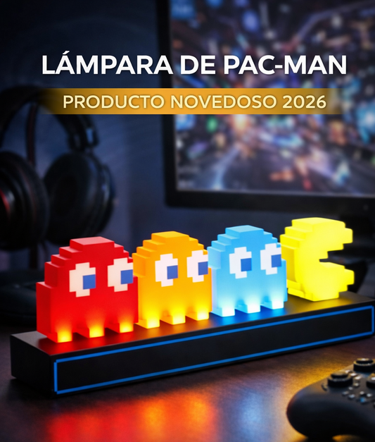Lámpara led Pac-man Retro Gamer